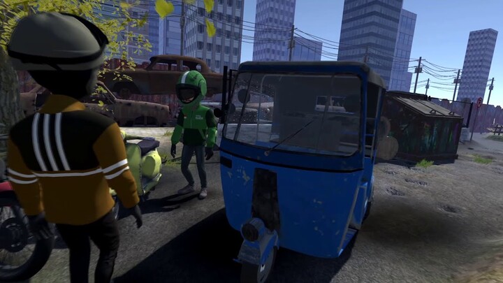 ketemu banci bencong dijalan | Animasi Indonesia kartun Lucu Kocak Ngakak (2021)