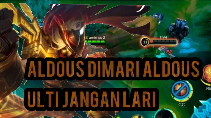 aldous ulti jangan lari