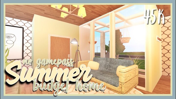 Bloxburg Summer Budget Home (No gamepass)