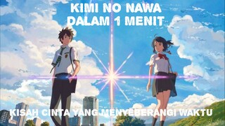 KIMI NO NAWA DALAM 1 MENIT (KISAH CINTA YANG MENYEBERANGI WAKTU)