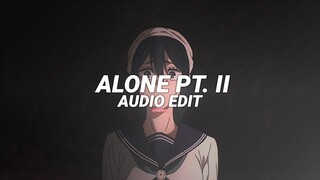 faded x alone pt. ll [edit audio]