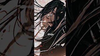 Top 15 strongest characters in Hell's Paradise / #tiktok #viral #anime #shorts #hellsparadise #amv