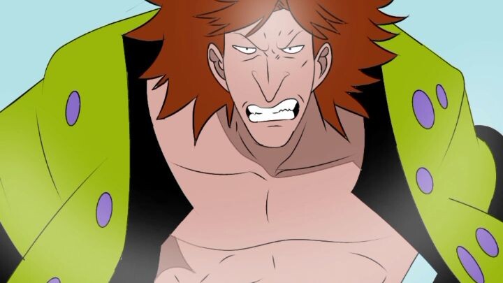 speed paint gambar salah satu tokoh antagonis one piece
