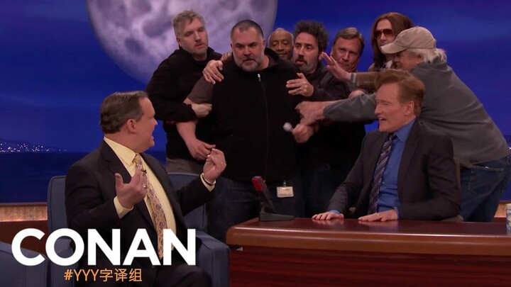 【عرض كونان】 الموظفون يتذمّرون بجنون من كونان بسبب تناول المكسّرات #فريق الترجمة YYY#