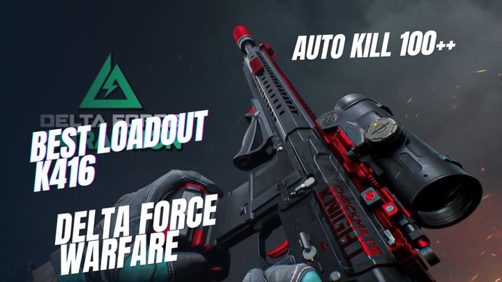 LOADOUT K416 TERGILAA SAKIT+NO RECOILL!!,WAJIB COBAIN AUTO WIN STREAK
