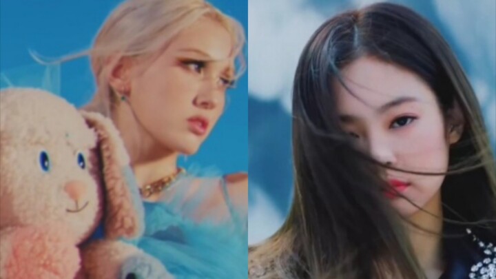 Para wanita cantik harus bermain bersama! Somi kali ini berkolaborasi dengan Jennie dalam comeback-n