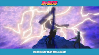 Semua Jutsu Keluar! Kerjasama Kelas Untuk Menangkap Ikan Mas Abadi! | Boruto Ep. 34