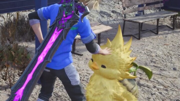 The chocobo babies are just too cute!!
