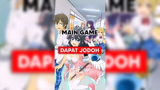 Bro mendapat jodoh dari game online #shorts #anime