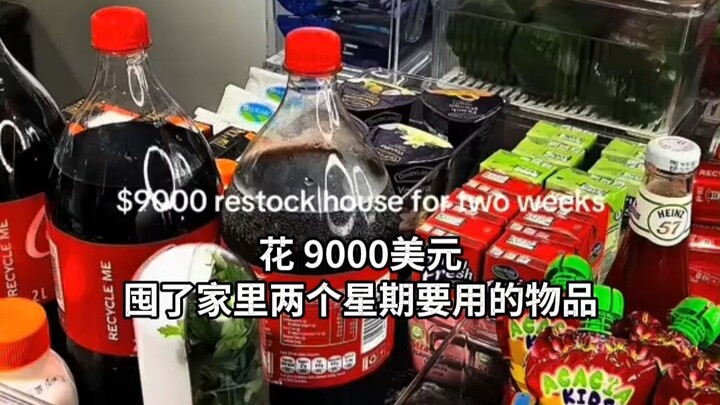 บล็อกเกอร์ทุ่มเงินก้อนใหญ่ซื้อของตุนไว้ที่บ้านสำหรับ 2 สัปดาห์ แล้วถ่ายวิดีโอแบบดื่มด่ำกับการจัดระเบ
