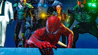 Tobey Maguire Spider-Man Faces Sinister Six Fight Scene - SPIDER-MAN REMASTERED PS5 4K ULTRA HD