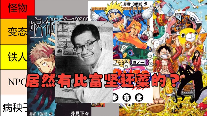 Peringkat kondisi fisik dan mental dari 28 mangaka Weekly Shonen Jump! Eiichiro Oda bukan yang terku