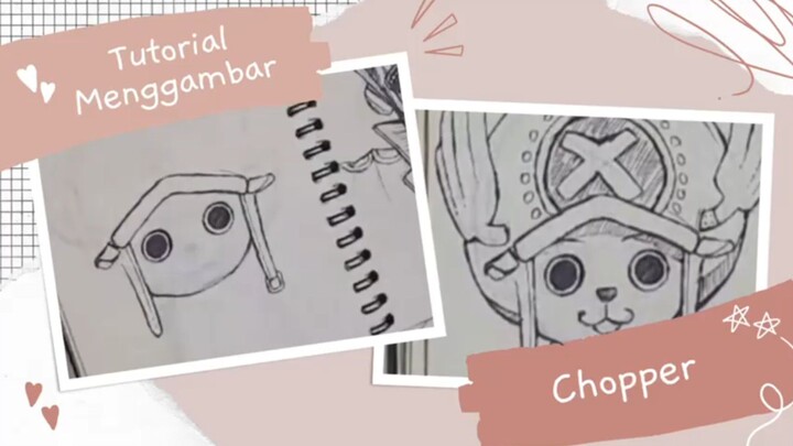 Tutorial menggambar chopper dengan mudah