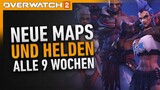 Alle 9 Wochen neue Helden und mehr! | Overwatch 2 Roadmap | Overwatch 2 Infos