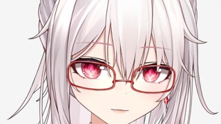 13 seconds to fall in love with the white-haired, red-eyed discipline committee member❤