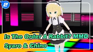 [Is The Order A Rabbit? & Touhou Project MMD] Syaro & Chino's Bad Apple!_2