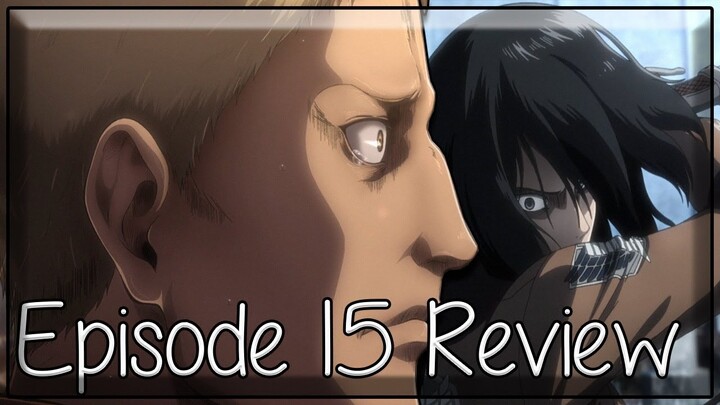 A Cursed History - Attack on Titan Season 3 Episode 15 (52) Anime Review