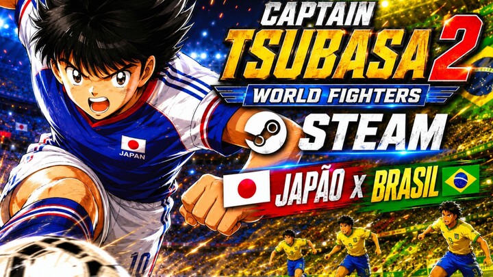 Captain Tsubasa 2: World Fighters PC | Japão x Brasil Virou Guerra