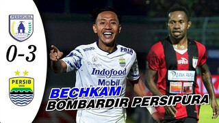 HASIL PERSIPURA VS PERSIB BANDUNG, BECKAM PUTRA BOMBARDIR MUTIARA HITAM