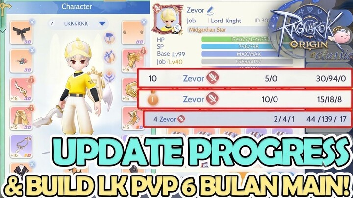 PROGRESS 6 BULAN MAIN! SEKALIAN UPDATE BUILD PVP! CARD, EQ DLL!