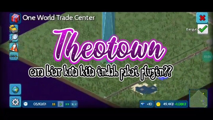 Unduh Plugin biar gacor kota di Theotown biar kek Vibe Anime dan Sebagainya