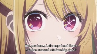 But, you know, loli senpai and i have a rather unusual relationship, right ?
