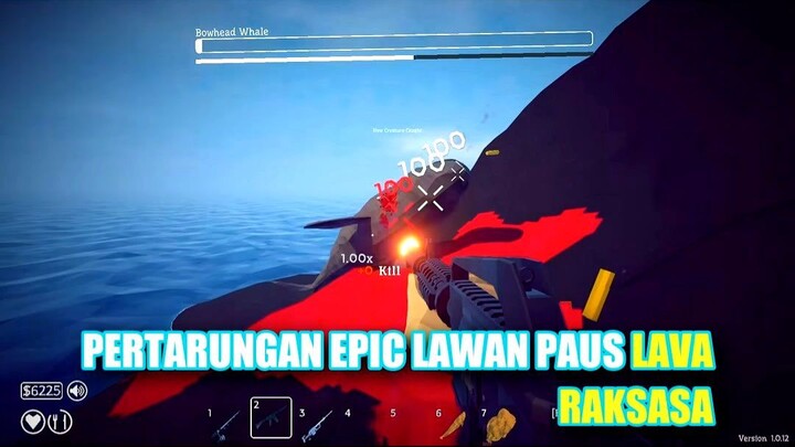 Pertarungan Epic Lawan Paus Lava Raksasa
