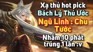 [ VGVD ] Xạ thủ hot pick Bách Lý Thủ Ước ( Ngũ Linh : Chu Tước ) - Đỉnh cao của sự nhắm và bắn :)))