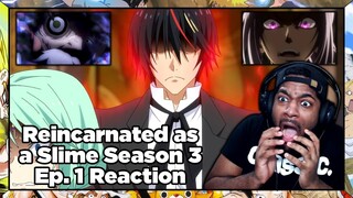 SHION AND DIABLO ARE TERRIFYING!!! That Time I Got Reincarnated as a Slime S3 Episode 1 Reaction