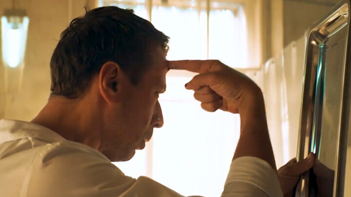 The man was horrified to find that there was a bullet hole in his head