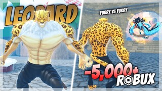 I Spent $5,000+ Robux and Obtained NEW MYTHICAL "Leopard Fruit" on Fruit Battlegrounds...