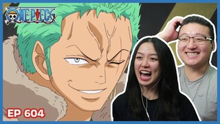 STRAWHATS TEAM UP WITH G5!! | One Piece Episode 604 Couples Reaction & Discussion