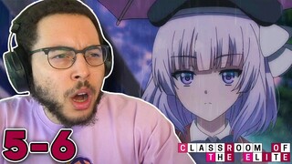she is the *QUEEN*?! Classroom of the Elite Episodes 5-6 Reaction!