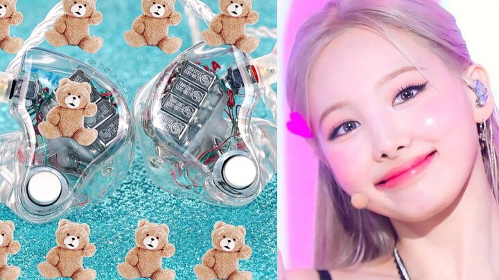 可爱泰迪熊！林娜琏的耳返藏着多少秘密？款式科普