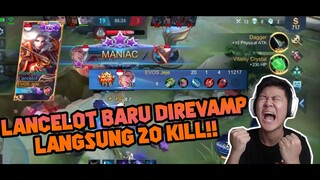 LANCELOT ABIS DI REVAMP? MANTAN TOP 1 GLOBAL LANCE IS BACK - Mobile Legends