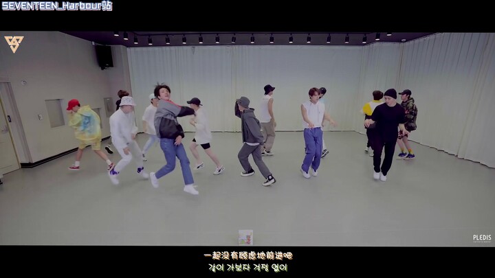 [ترجمة SVT_Harbour الصينية] 200627 فيديو رقصات فرقة SEVENTEEN - اليسار واليمين