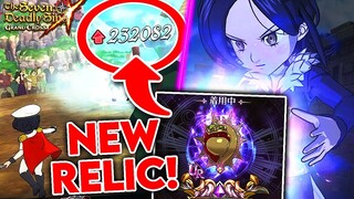 NEW GODDESS OF DPS?! HOLY RELIC MERLIN HITS CRAZY HARD!! | Seven Deadly Sins: Grand Cross