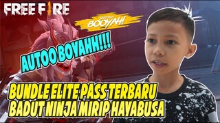 BUNDLE TERBARU ELITE PASS MIRIP HERO HAYABUSA ANJAY - GARENA FREE FIRE