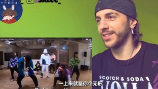【Video gốc】Anh chàng vũ công reaction video phòng tập Honey của Trương Nghệ Hưng, phụ đề Anh - Trung