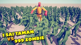 1 SAITAMAN VS 999 ZOMBIE !!! (Pobbrose Đấu trường dặt dẹo TABS) ✔