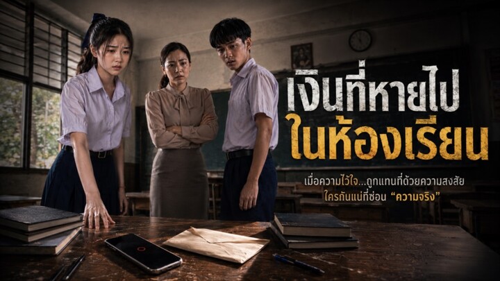 เงินที่หายไปในห้องเรียน