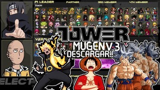 DESCARGA YA | TOWER MUGEN V.3 (93 CHARS/PC)-2021