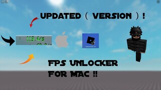 ROBLOX fps unlocker on macOS ! ( ⭐UPDATED VERSION⭐ )