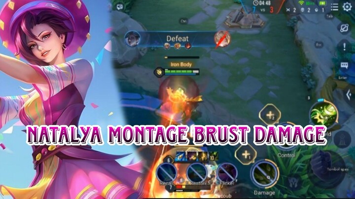 NATALYA MONTAGE BRUST DAMAGE