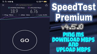 SpeedTest By Ookla Premium - Ping Test + Download And Upload Test