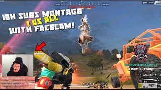 999 IQ 1 VS ALL INSANE MONTAGE HIGHLIGHTS! ( MP5 GOD )  [ HAPPY 13K SUBS ]