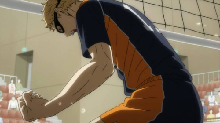 Haikyuu!! When that moment comes, the moonlight begins to shine, and the excitement of Tsukishima Ho