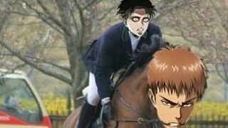 [Attack on Titan] Take stock of those giant sand sculptures on the Internet that make people laugh.