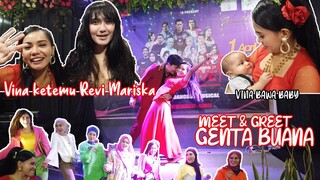 Meet n Greet GENTA BUANA | Vina Fan Akhirnya Ketemu REVI MARISKA