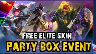 FREE ELITE SKIN PARTY BOX EVENT | SUBSCRIBERS LOYALTY AWARD WINNERS | MOBILE LEGENDS